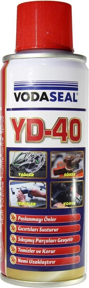 Yd-40 Yağlayıcı Çok Amaçlı Pas Sökücü Temizleyici Sprey 200 Ml