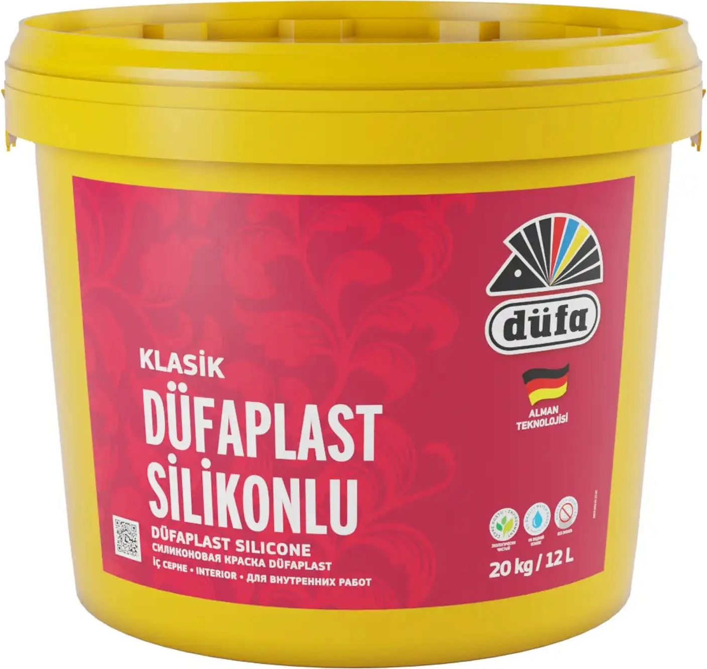 Klasik plast Silikonlu İç Cephe Duvar Boyası 1179 Kum Beji 12 l