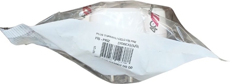 Topraklı Yonca Tip Üçlü Fiş Priz