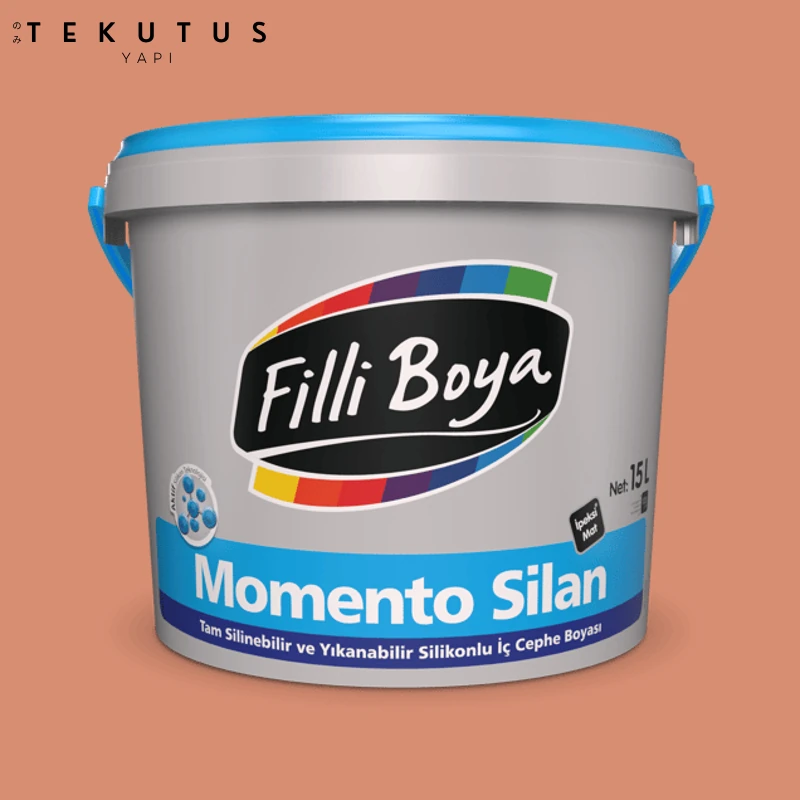 Momento Silan Silikonlu Iç Cephe Boyası 15 L Cİ-7113 / 4242 Marsilya Kiremiti