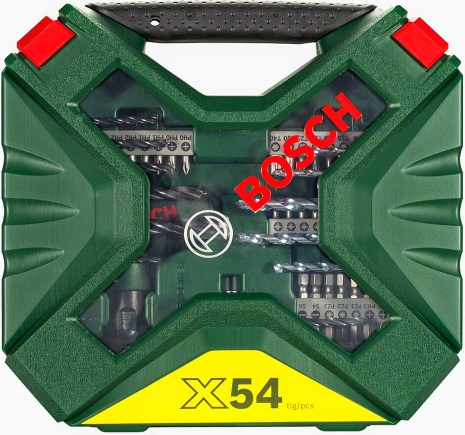 BOSCH Gsb 120 Li Darbeli (Tek Akülü) Matkap Vidalama ,bosch X-Line 54 Parça Aksesuar Seti ve Metre