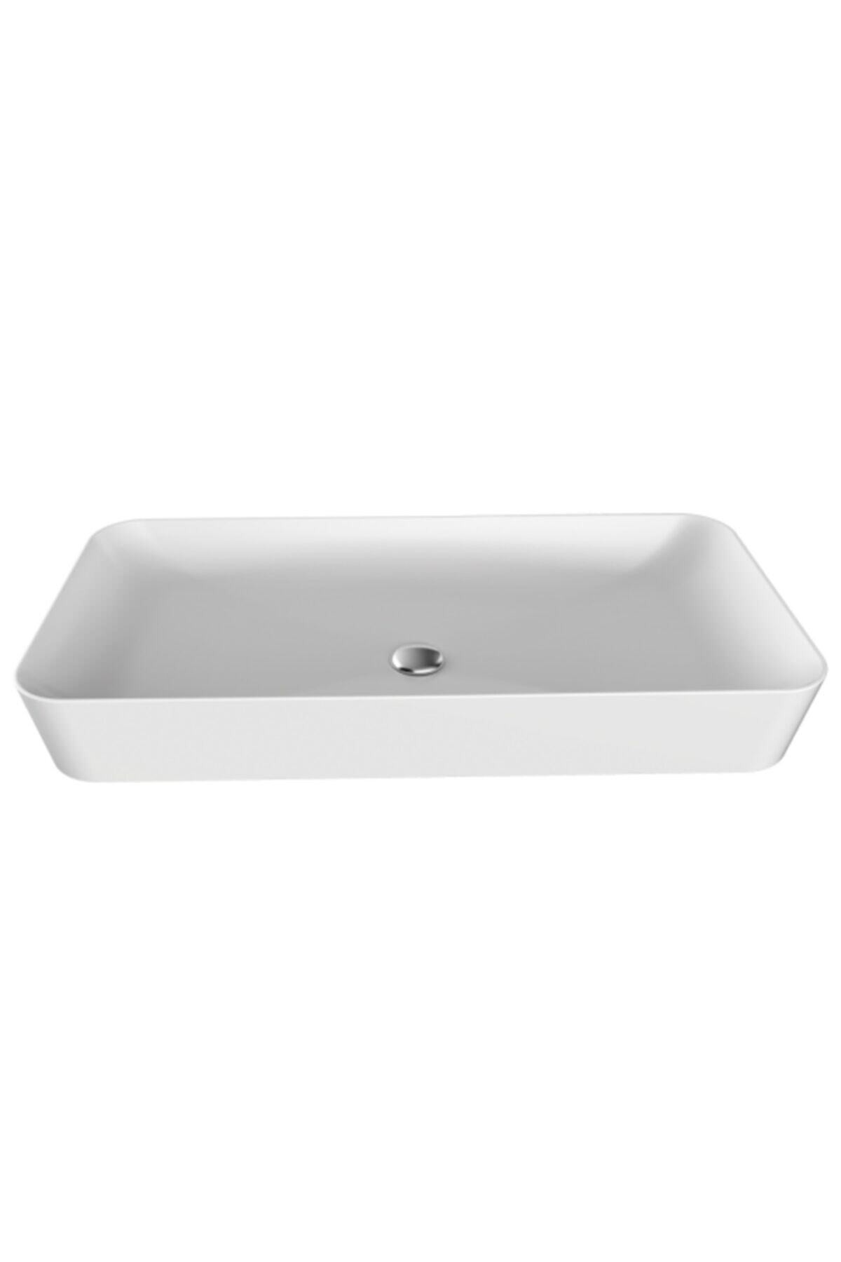 Ul080 Ultra Tezgah Üstü Lavabo Beyaz 80 Cm