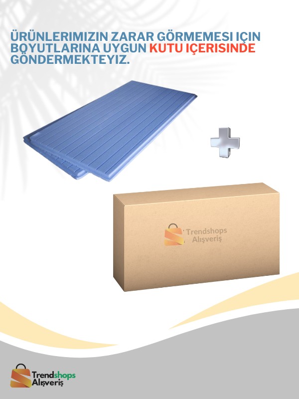 Trendshopsalışveriş 6 Adet 3cm 50X50 Xps Yalıtım Levhası (Oluklu) Kutulu