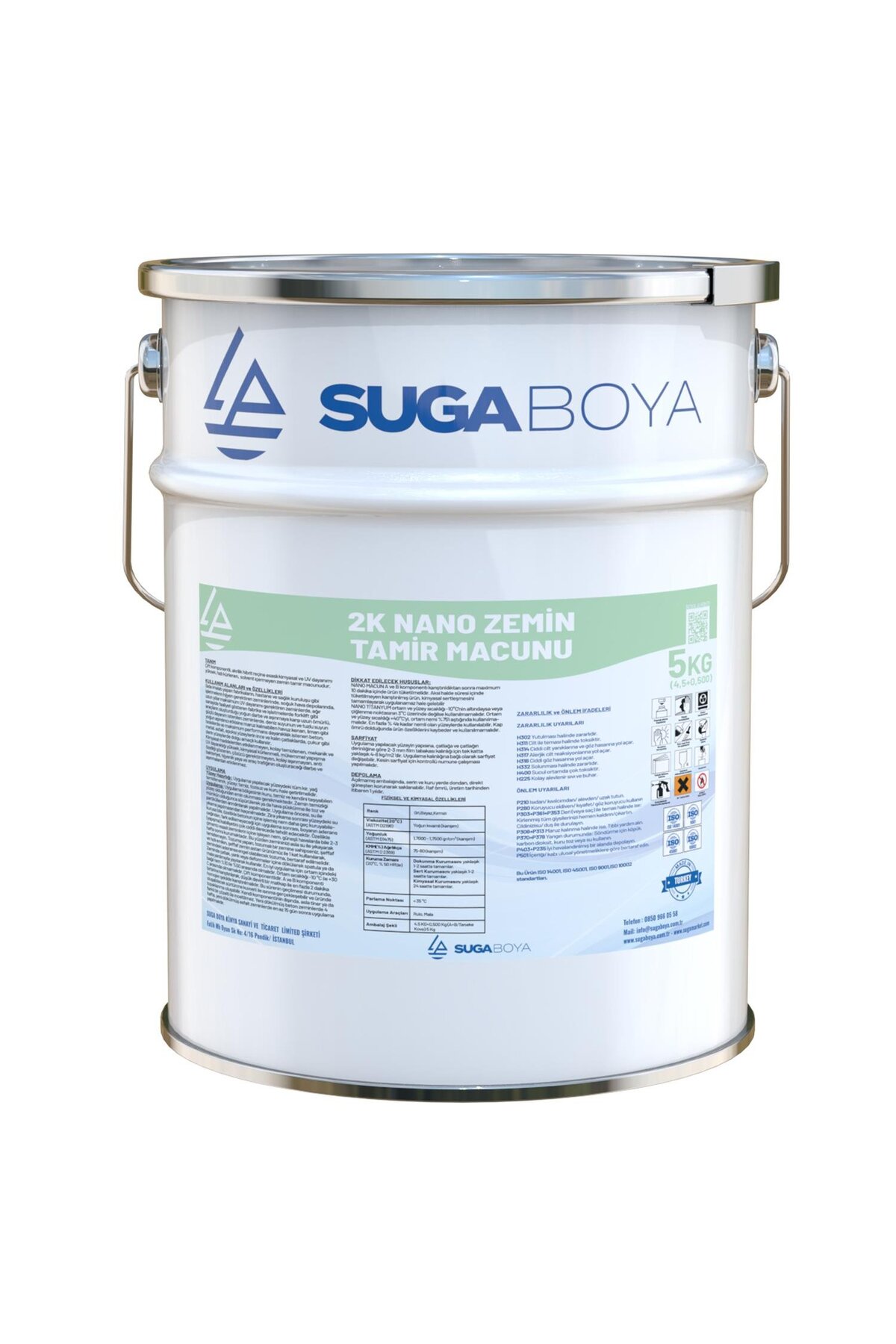 2K NANO ZEMİN TAMİR NACUNU 5 KG