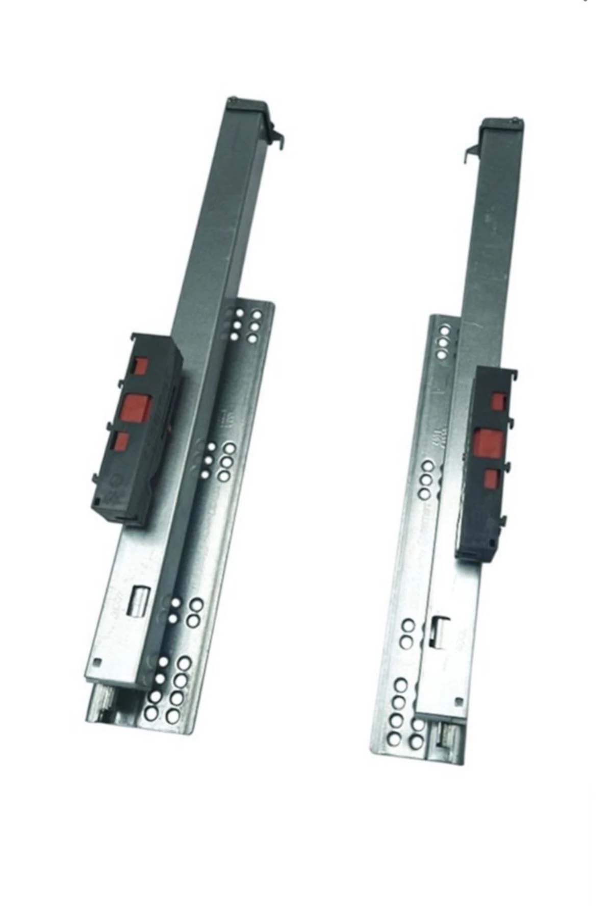 Bas-Aç 45Cm Çift Açılım Çekmece Rayı