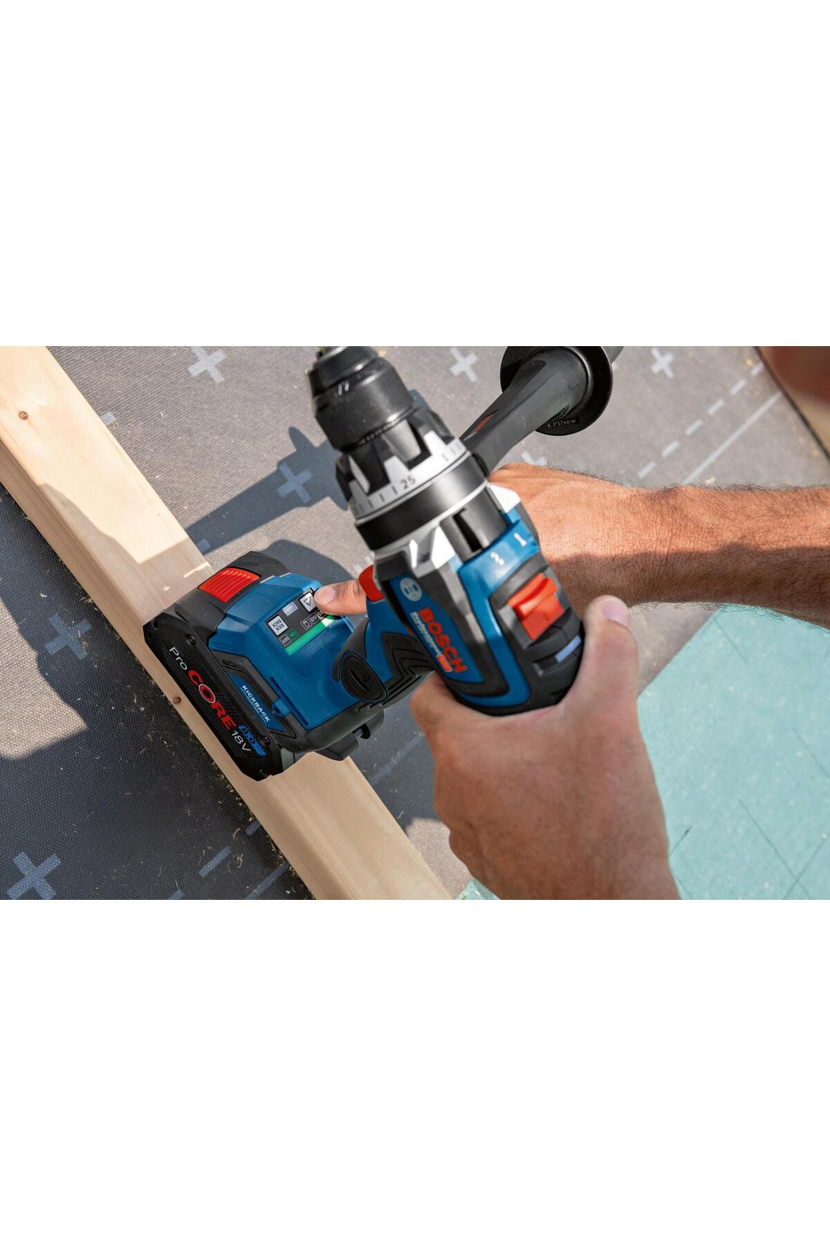 BOSCH GSR 18V-150 C Procore 2x4.0Ah Çift Akülü Vidalama