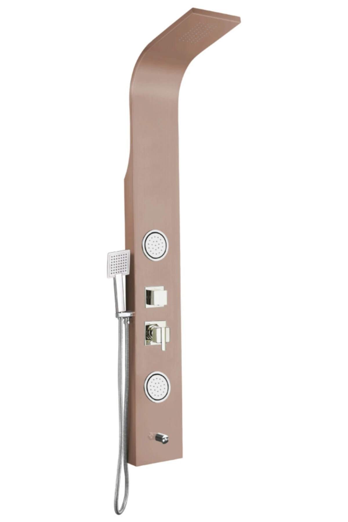 Banyo Roza Gold Hidromasaj Duş Paneli