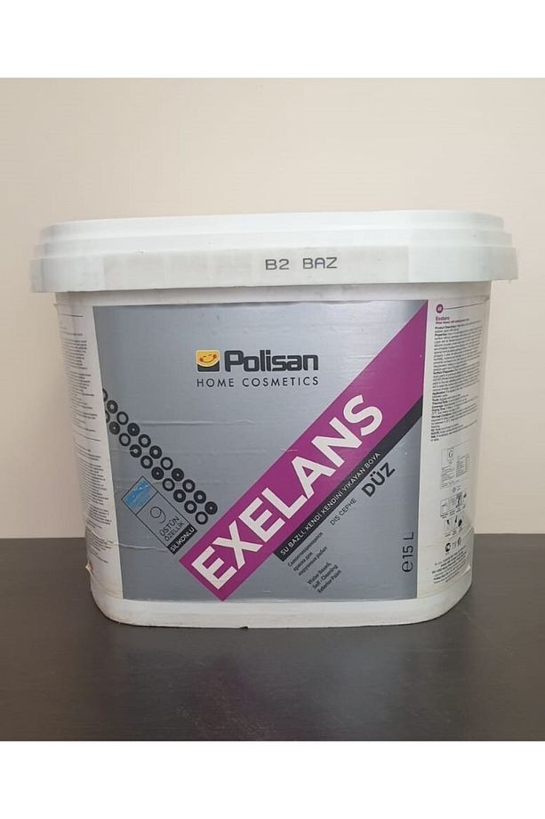 Dış Cephe Boyası-exelans Düz-2,5 Litre(3,5KG.)-cd-8205 Bulut Grisi