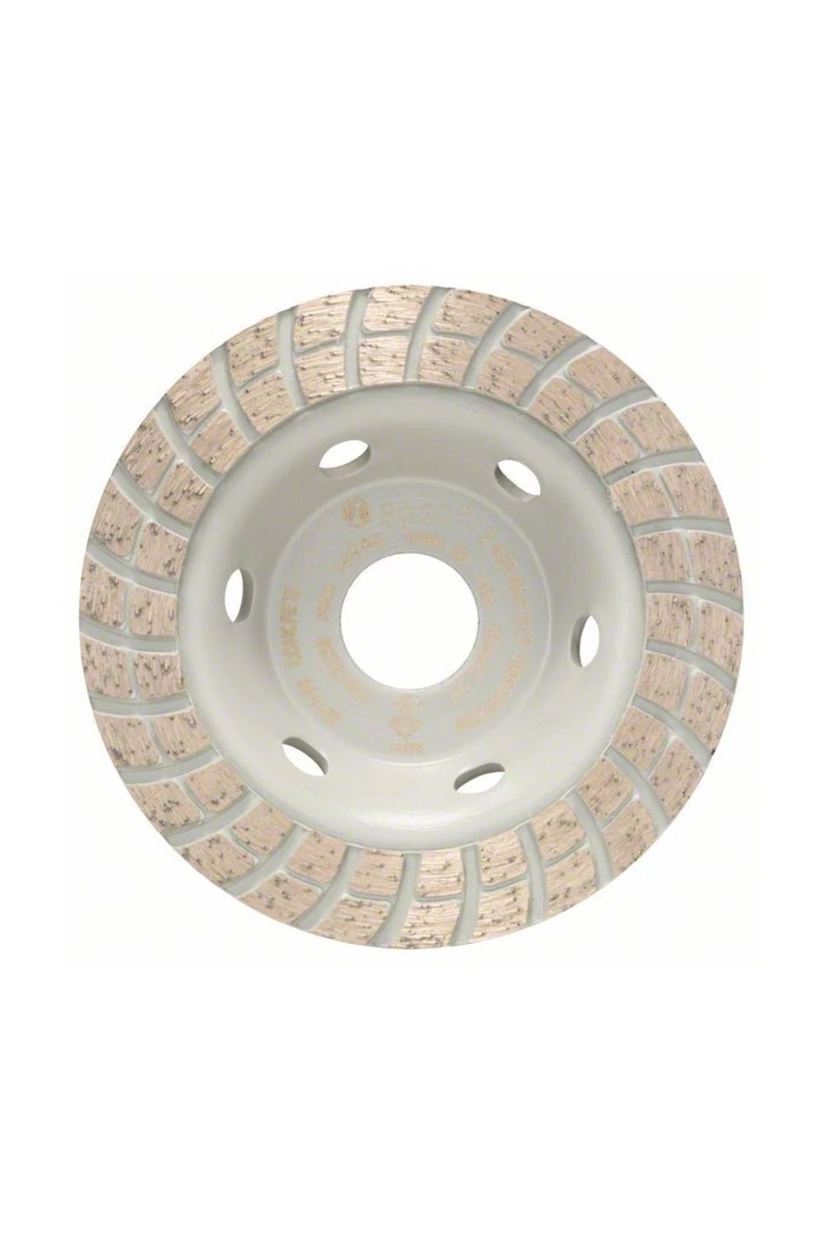 Standard For Concrete Turbo 105 Mm Elmas Çanak Disk