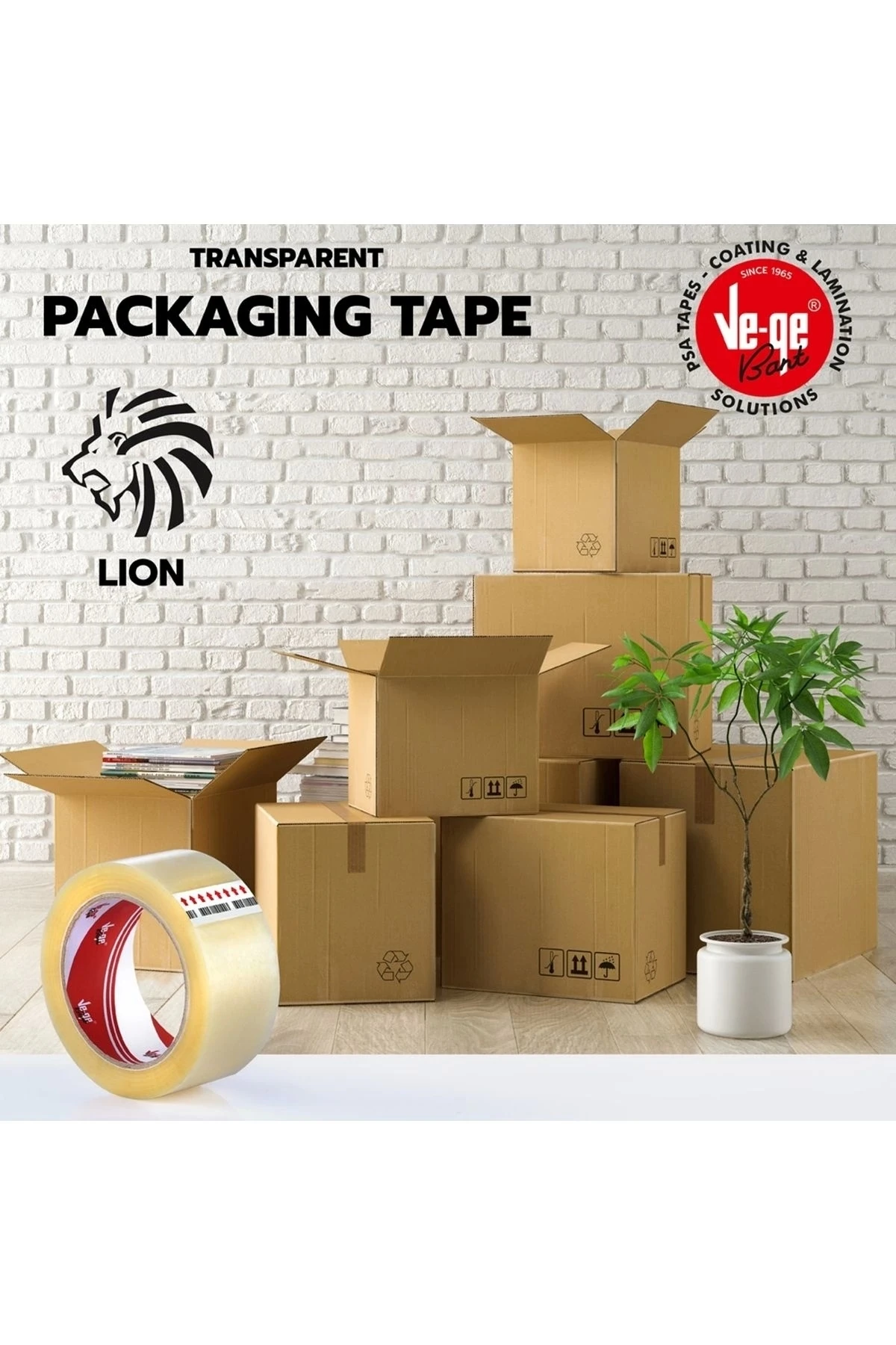 - Koli Bantı Şeffaf 45x40 Koli Bandı