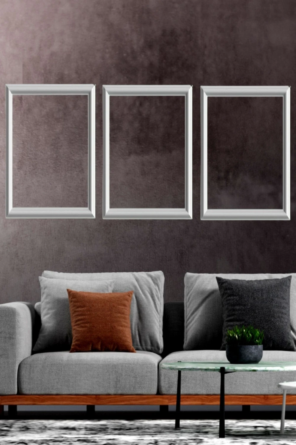 Boyanabilir 2,5 cm Çıta Kesimli Hazır Çerçeve