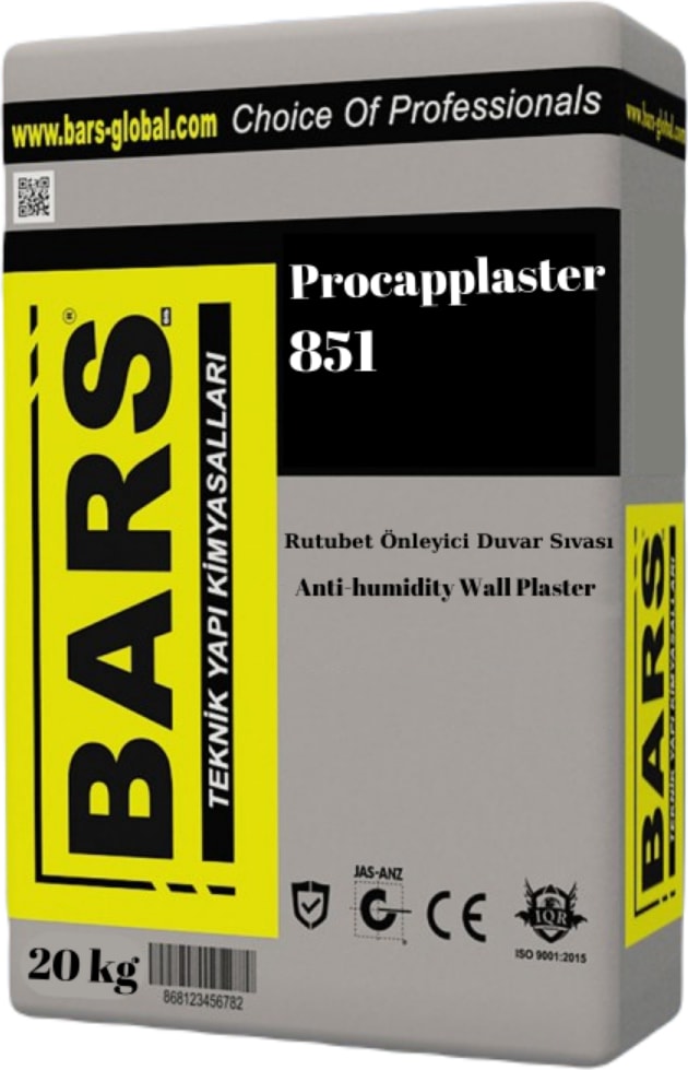 Rutubet Önleyici Duvar Sıvası 20 kg