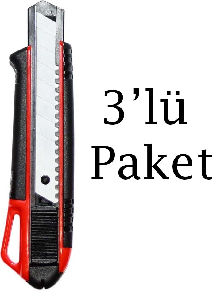 Maket Bıçağı Pro-Plast 18 mm 3'lü Paket
