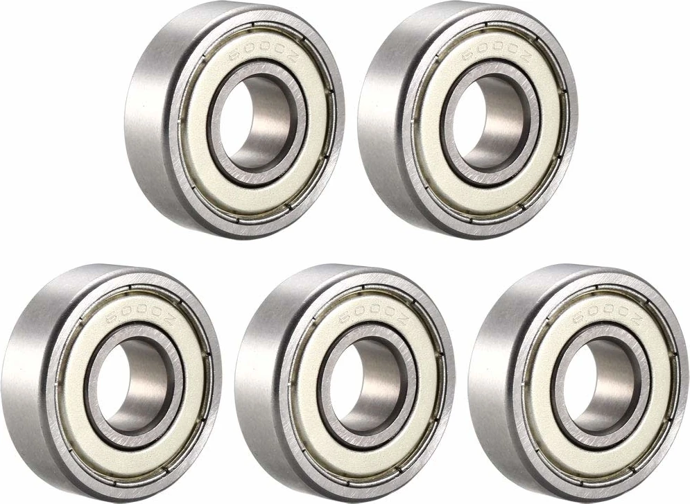 Rulman, 5 Adet 6000ZZ Metal Mühürlü 7X19X6 Bilya Rulman