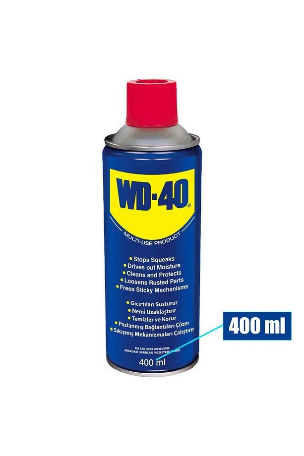 WD-40 Koruyucu-Yağlayıcı Ve Pas Sökücü Sprey 400 ml.