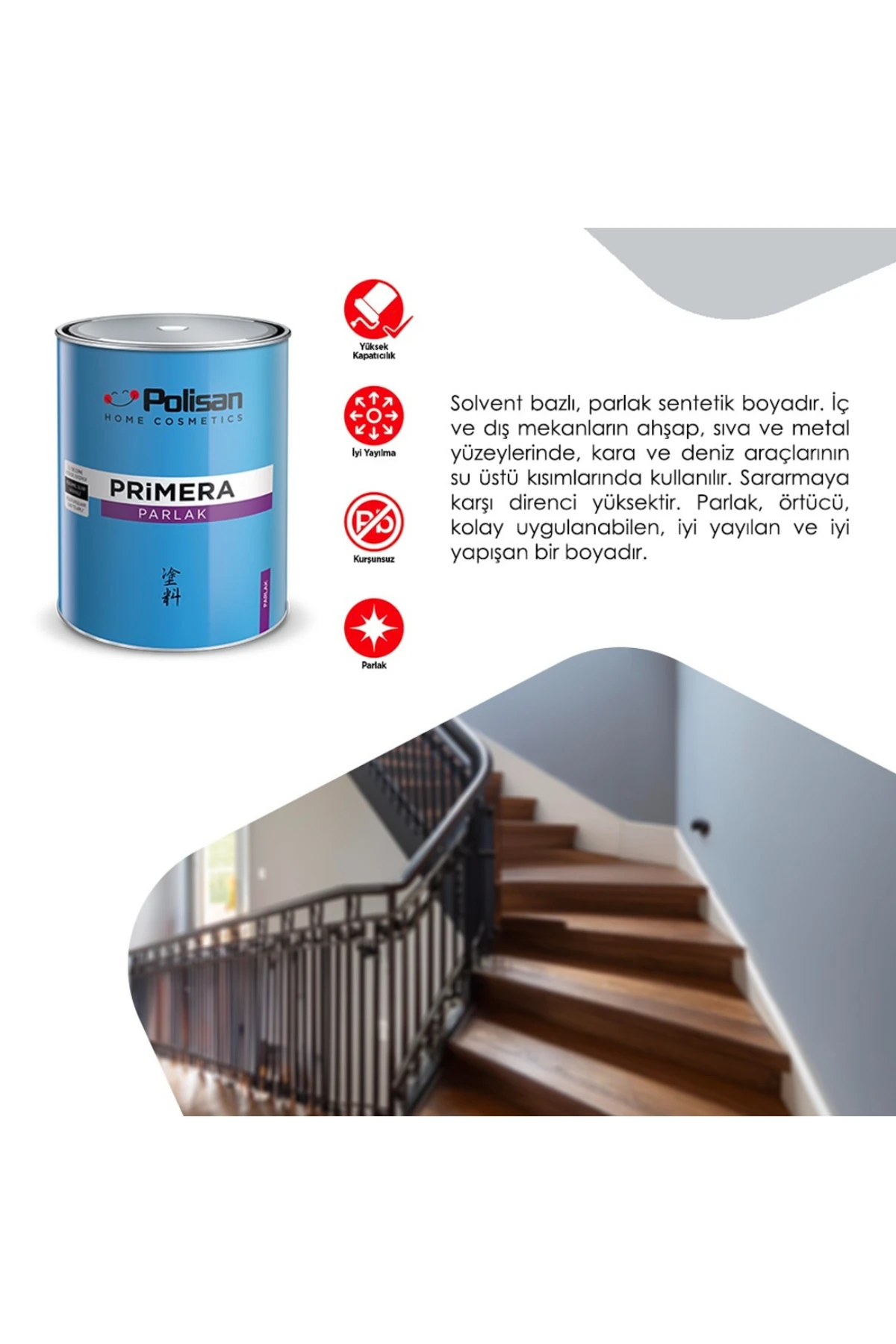 Primera Parlak Lacivert