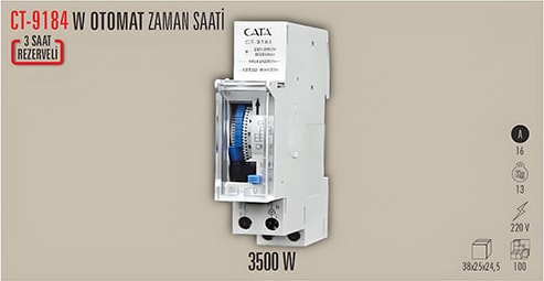 Sigorta Tipi Zaman Saati CT-9184