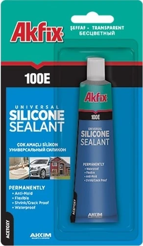 Silikon Şeffaf 100e-50ml-Tüp Fma08397