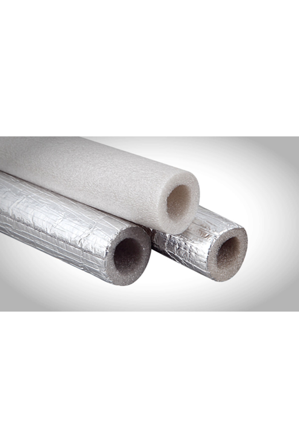 DOĞALGAZ KOMBİ FOLYO KAPLI TASARRUF BORU KILIFI 2 METRE 20/22mm-Borularınızı soğuktan sıcaktan korur