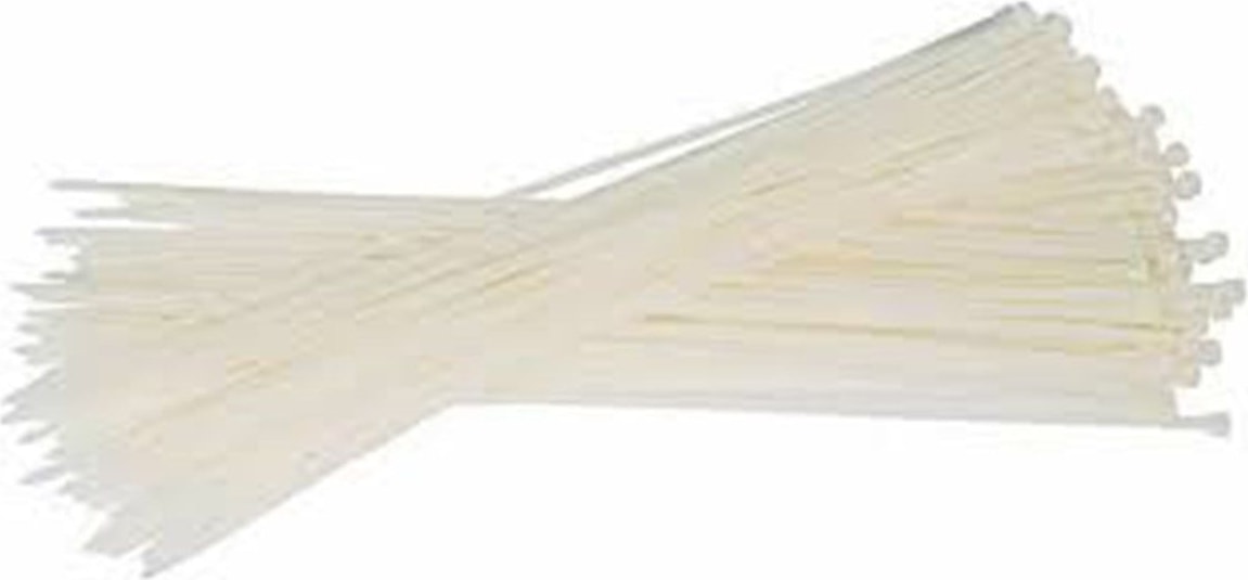 Znt Plastik Kablo Bağı Beyaz 4,8*380 100 Lü