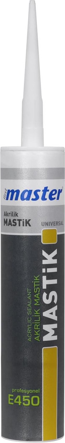 Profesyonel Silikonize Akrilik Mastik (E450) 450 gr