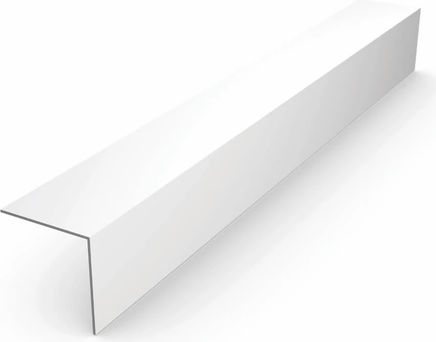 Sermimar Pvc Plastik Lambiri Aksesuarı Beyaz L Köşebent 1,5m x 2 Adet