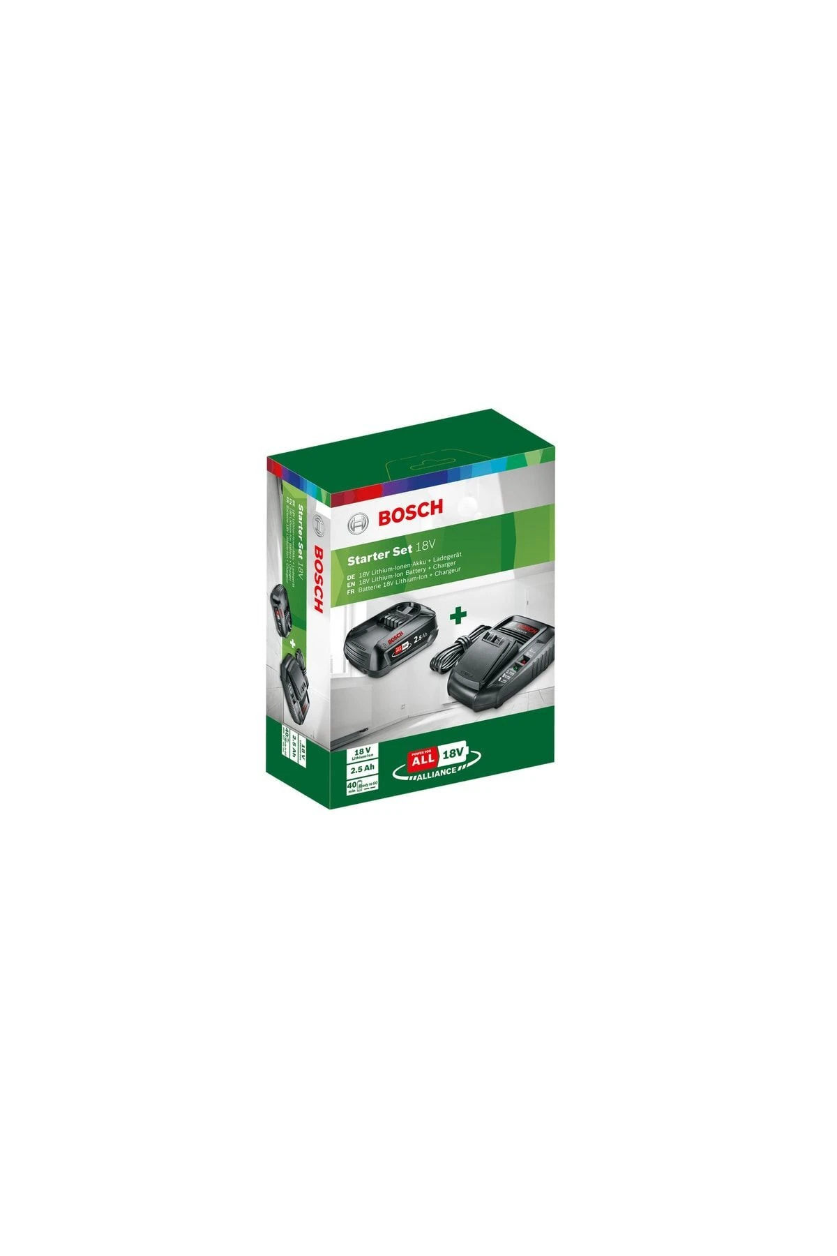 18 Volt Starter Kit Akü Seti (pba 18+al 1830)