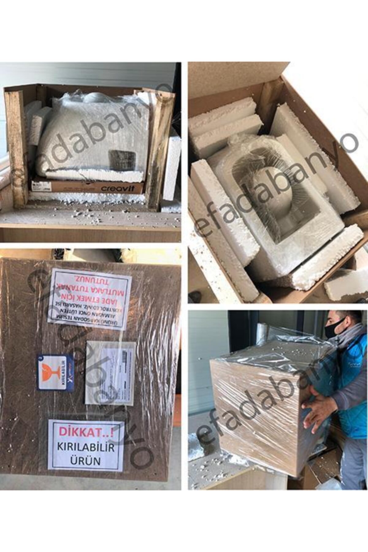 Creavıt Fe320 Free Asma Klozet Duck Duroplast Yavaş Kapak