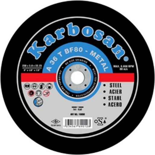 Metal Kesici Taş 230 x 3, 0 x 22 mm