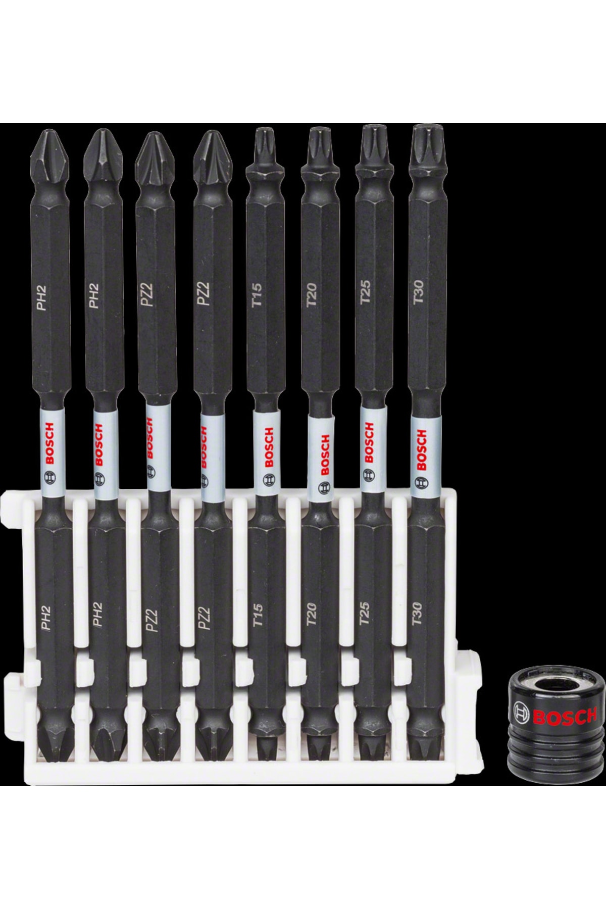 - Impact Control Serisi Çift Taraflı Vidalama Ucu 9'lu Set *110mm