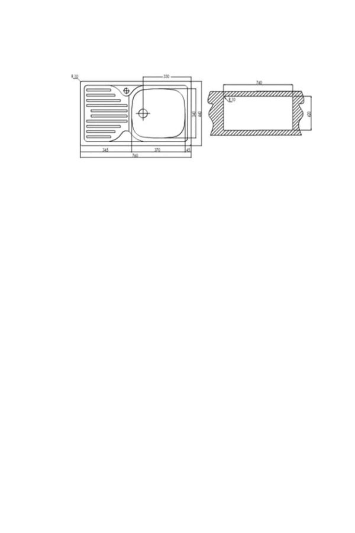 Infant 45 Sol Damlalıklı Mikroketen Dokulu Eviye