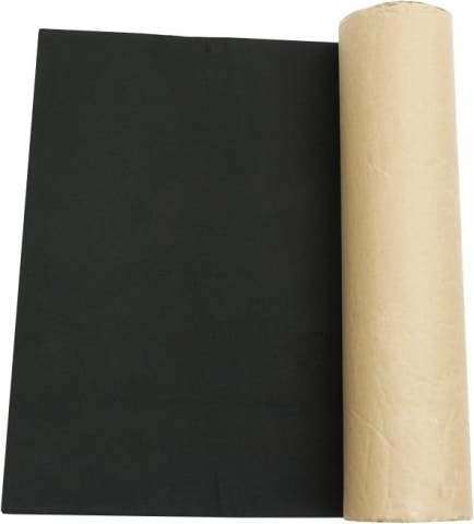 Oto Ses Yalıtım Kauçuk Sünger Yapışkanlı 6 mm 50CM x 100 cm
