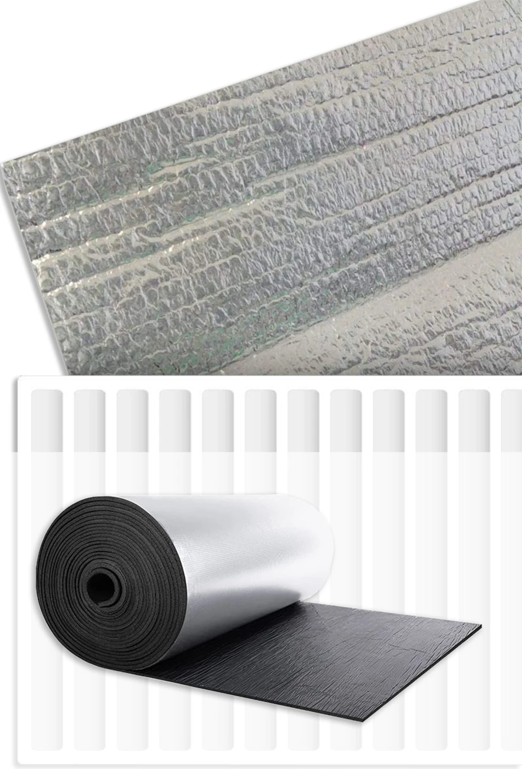 Kalorifer Petek Arkalığı 5 Mt x 1 Mt Rulo Isı Yalıtım Levhası Radyatör Arkası Polietilen Plaka