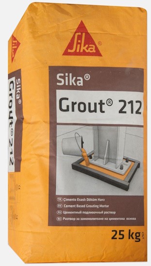 SikaGrout 212 -Çimento Esaslı Grout Harcı 25 kg