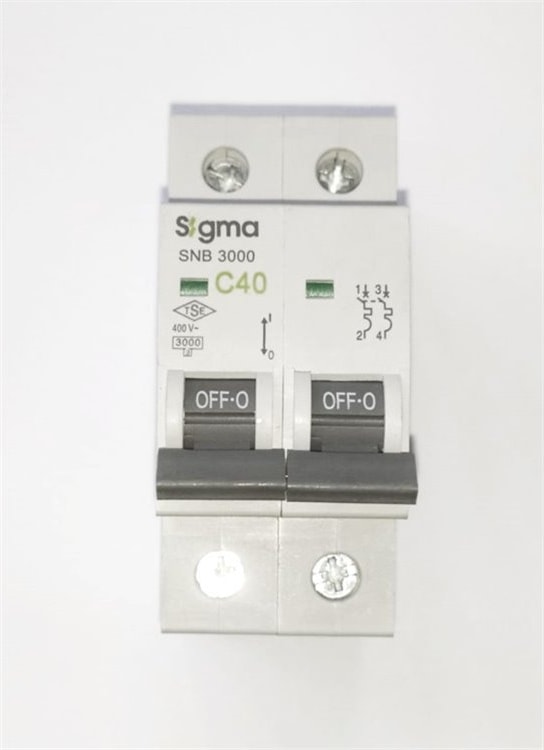 2X40 Amper Otomatik Sigorta 3SB240C