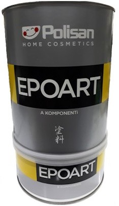 Polisan Epoart Epoksi Reçine Şeffaf 2,4 kg Takım (1,5 kg A + 0,9 kg B)