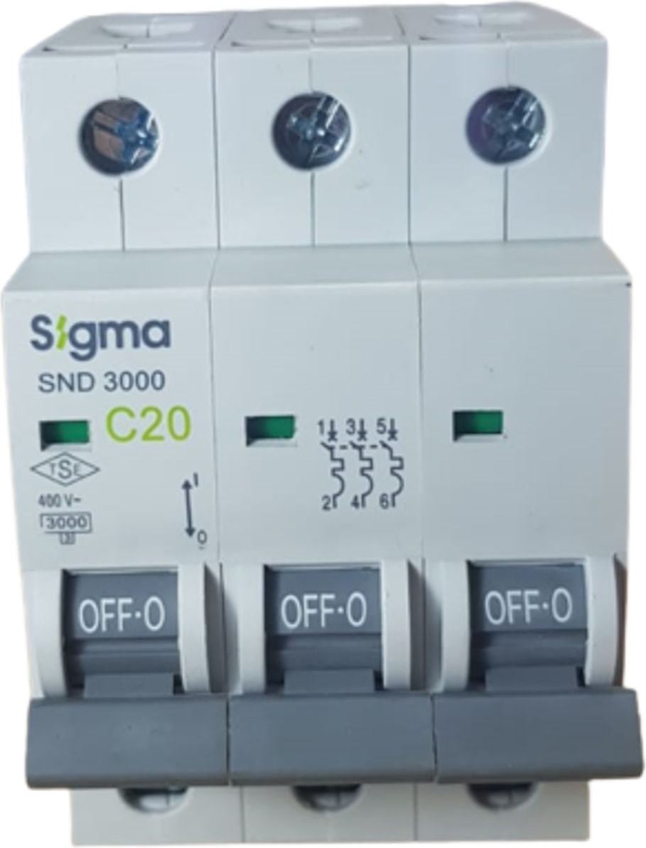 3X20A C/3ka W Otomatik Sigorta
