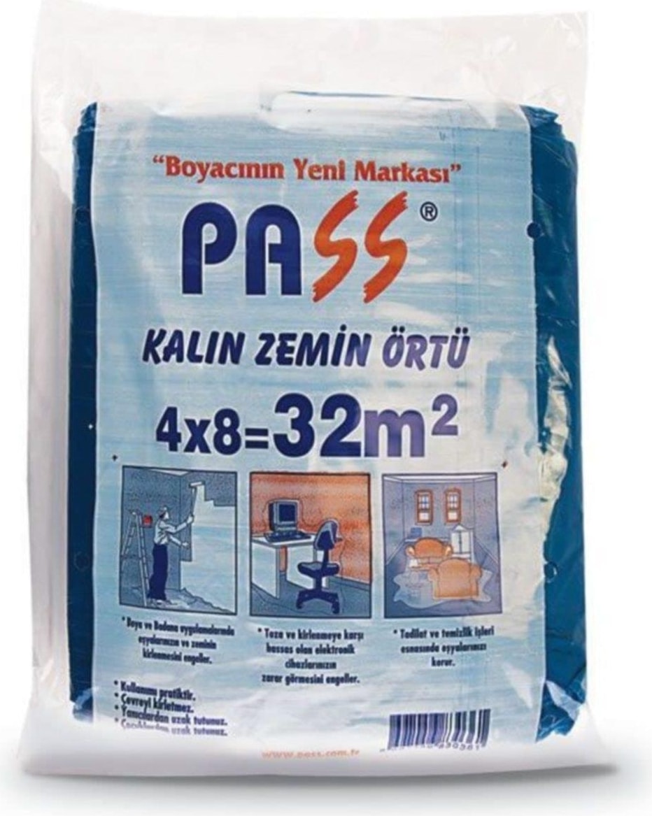 SGS Koruyucu Kalın Zemin Örtüsü 4 x 8 M