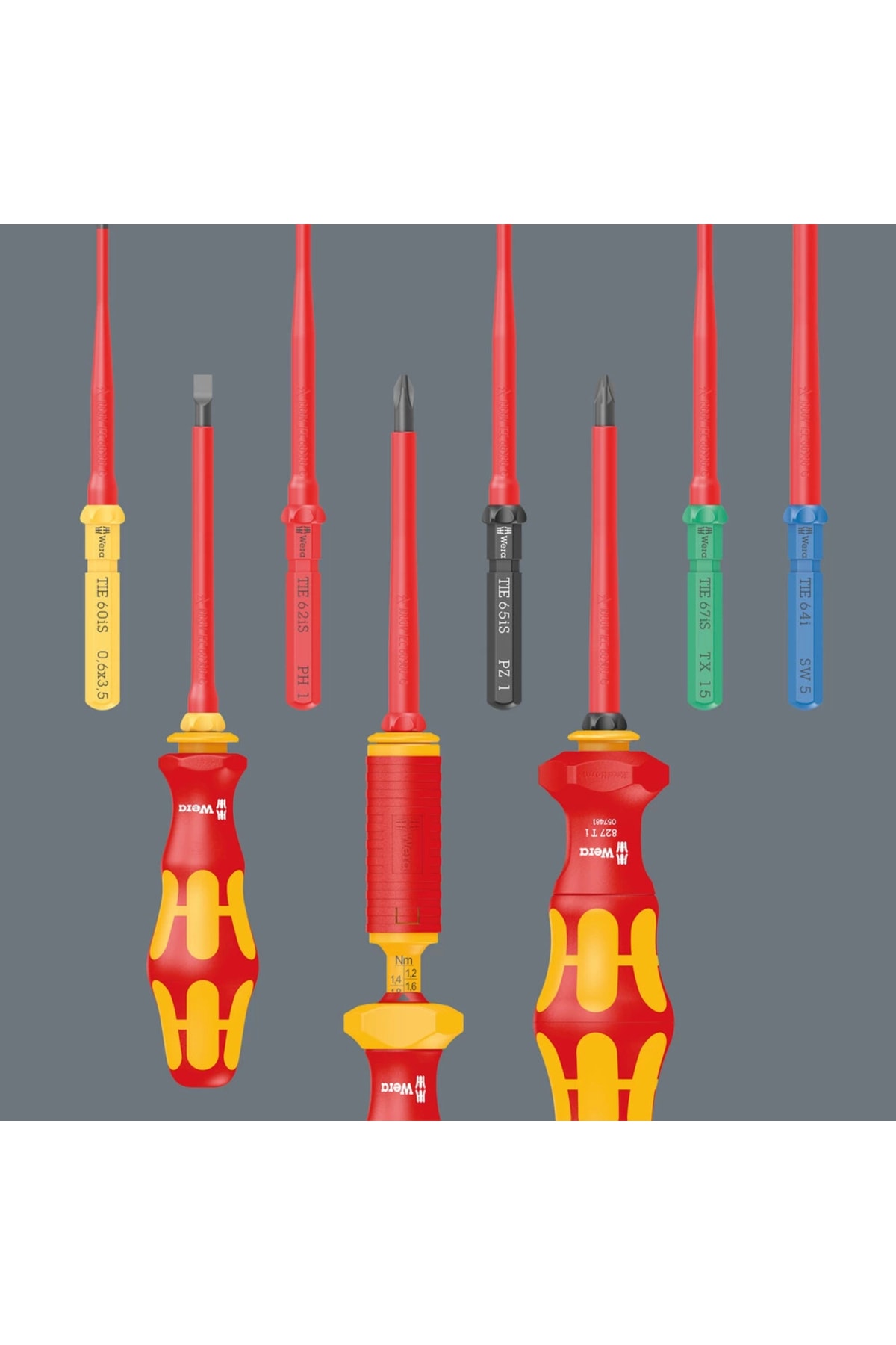 WERA Kraftform Kompakt VDE 60 iS Take it Easy, 0.8 x 4 x 157 mm
