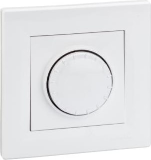 EPH5401121 Asfora Beyaz Çerçeveli Ses Potansiyometresi