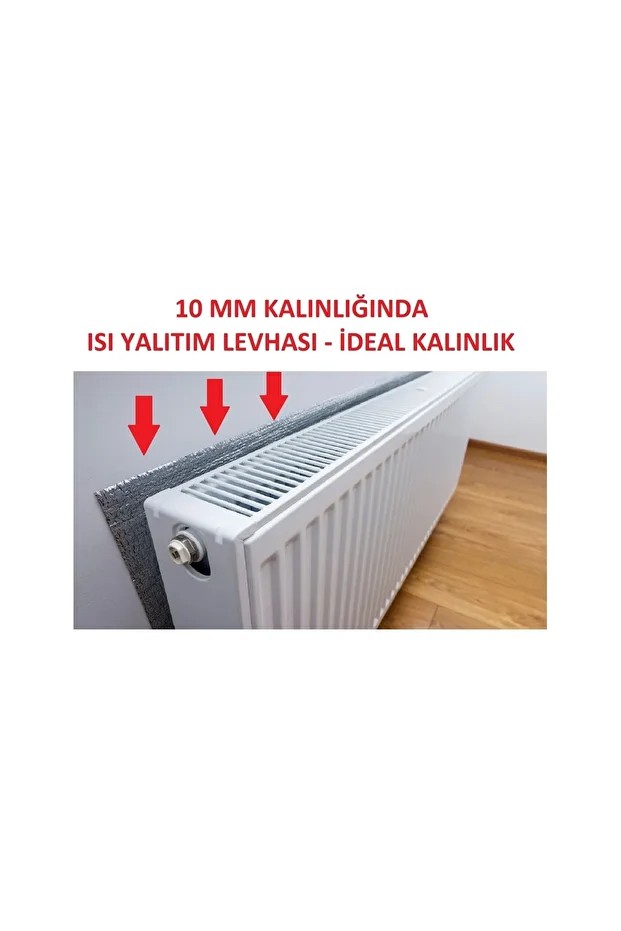 Petek Radyatör Arkası Isı Yalıtım Levhası 5 Adet