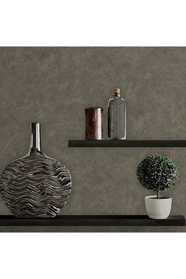 Alfa Duvar Kağıdı Eskitme Ve Mermer Desen Görünümlü Non-woven Kağıt Taban Vinil Kaplı