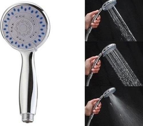 Terapi Etkili Örgülü 3 Fonksiyonlu Duş Seti