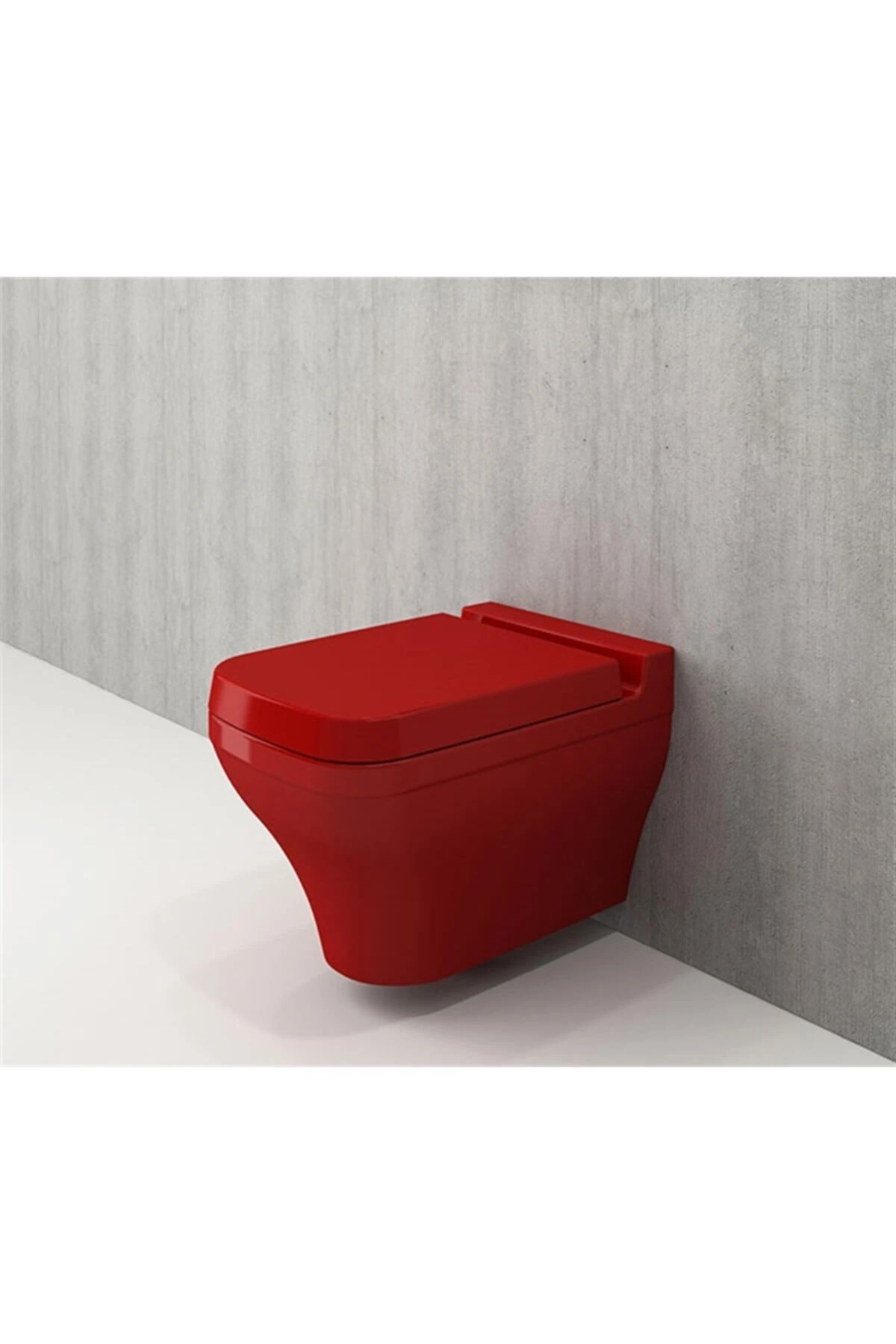 Scala Asma Klozet Parlak Kırmızı Kapak Hariç 1080-019-0128