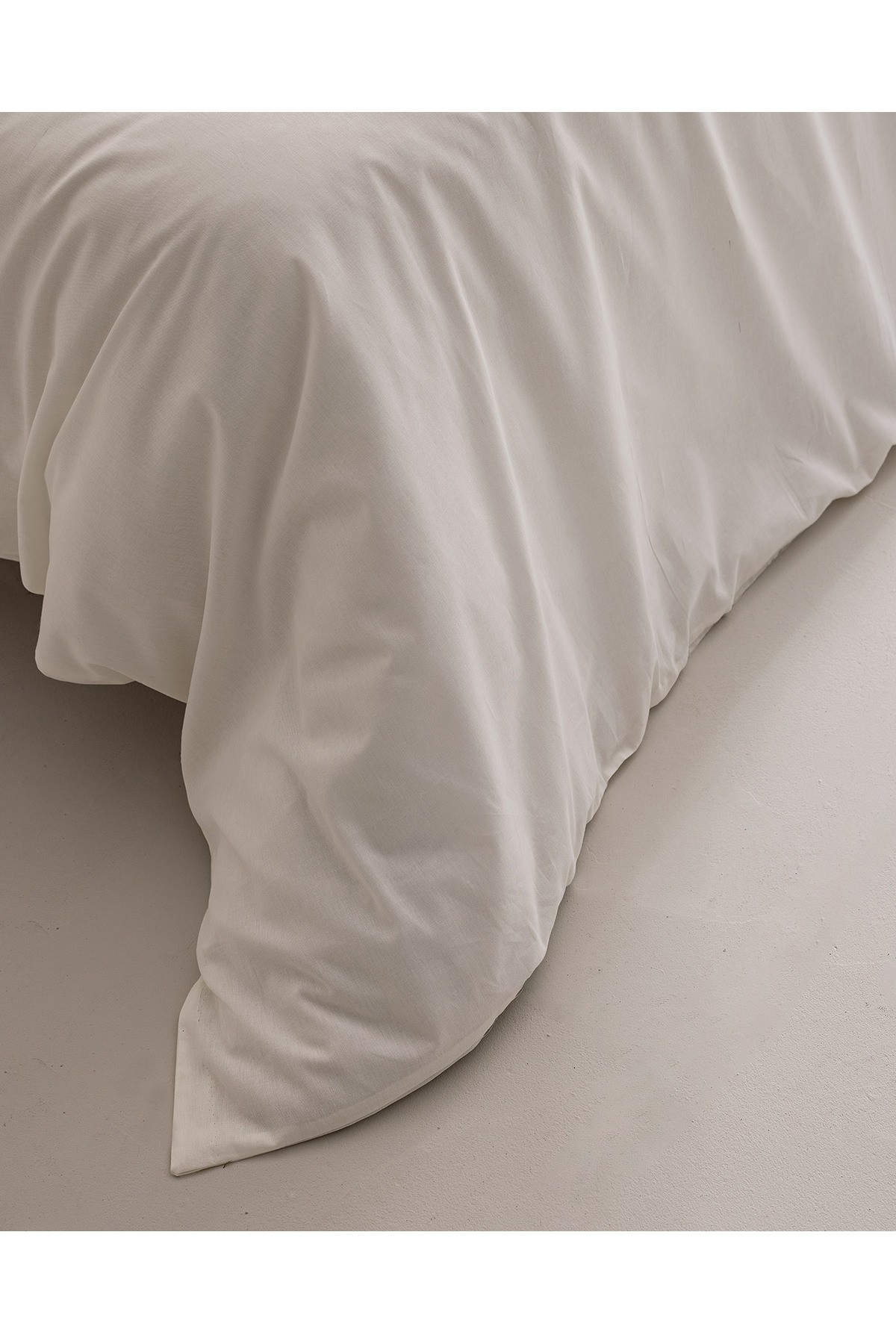 Manon King Size Ranforce Düz Nevresim