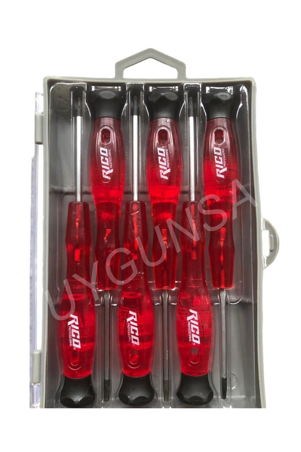 RİCO 6 Parça Saatci Torx Tornavida Seti Takımı 50 Mm