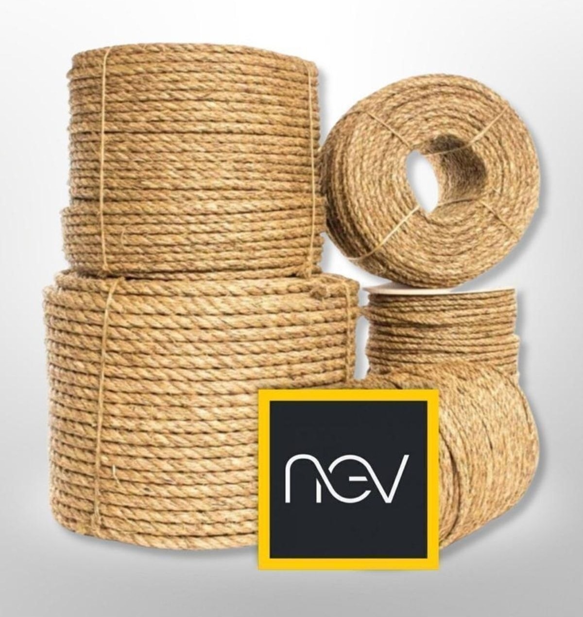 3 mm 15 Metre ( Jüt Halat Kendir Doğal Ip )