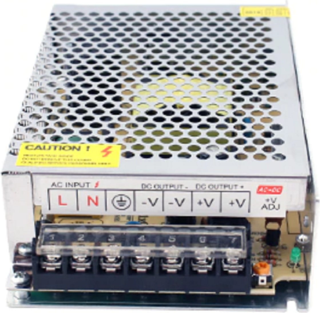 12V 10AH 12 Volt 10 Amper Switch Mode Metal Kasa Trafo Adaptör Kamera LED Tırafosu