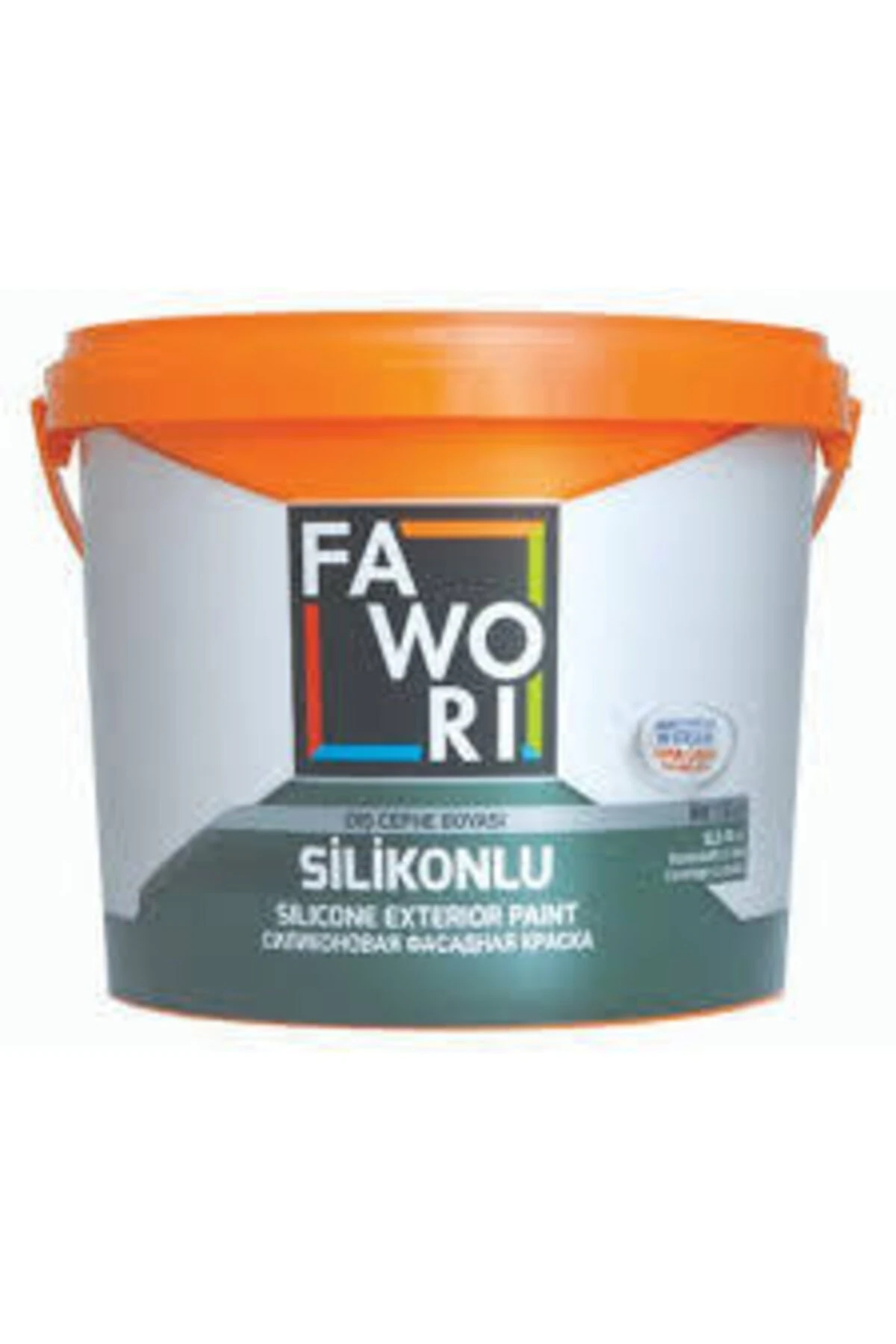 Beyaz Silikonlu Dış Cephe Boyası 2.5 litre