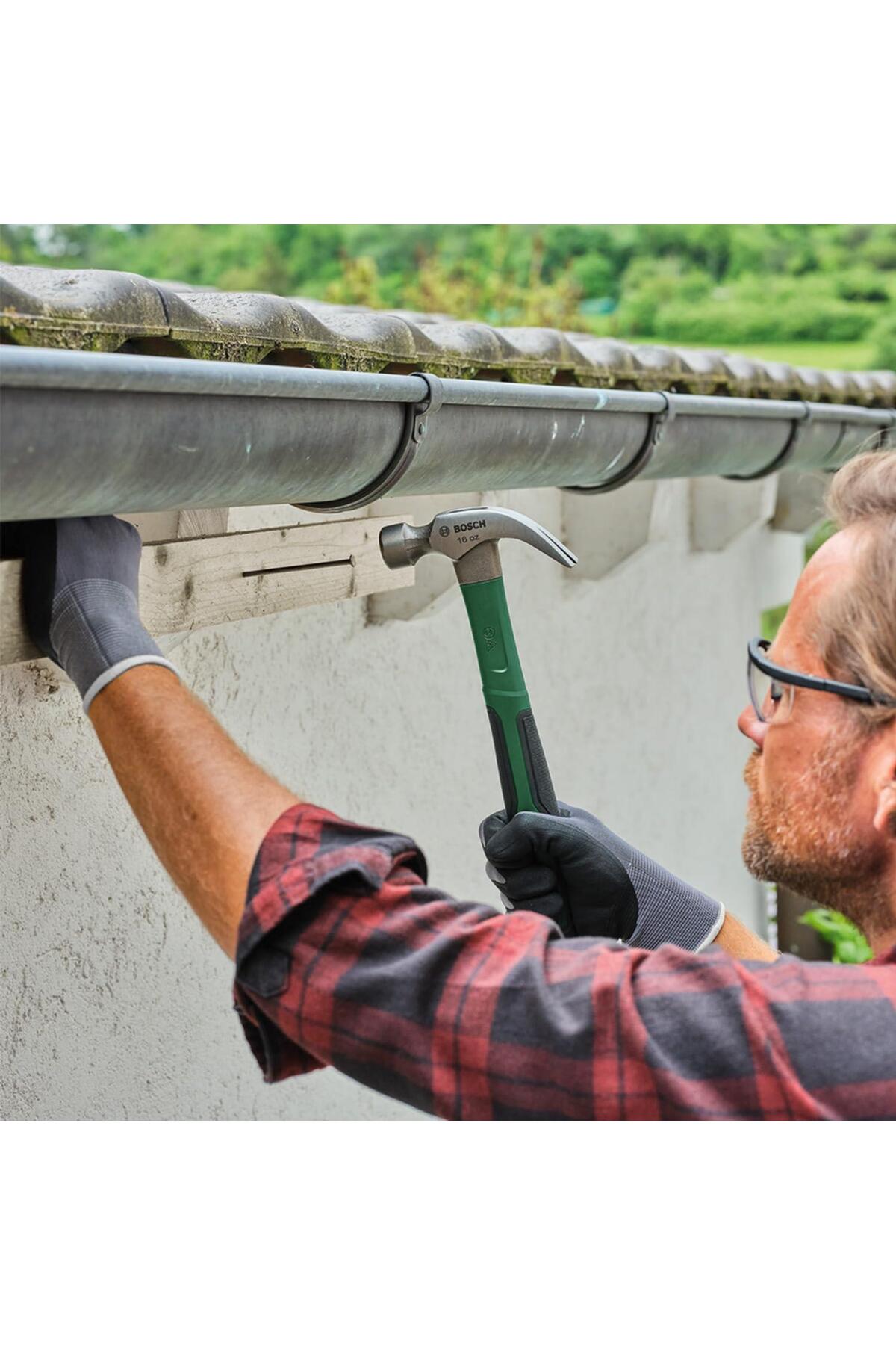 Fiber Saplı Çekiç Çatal Ağızlı Uzun 16oz (450 gr) 1600A02ZA2